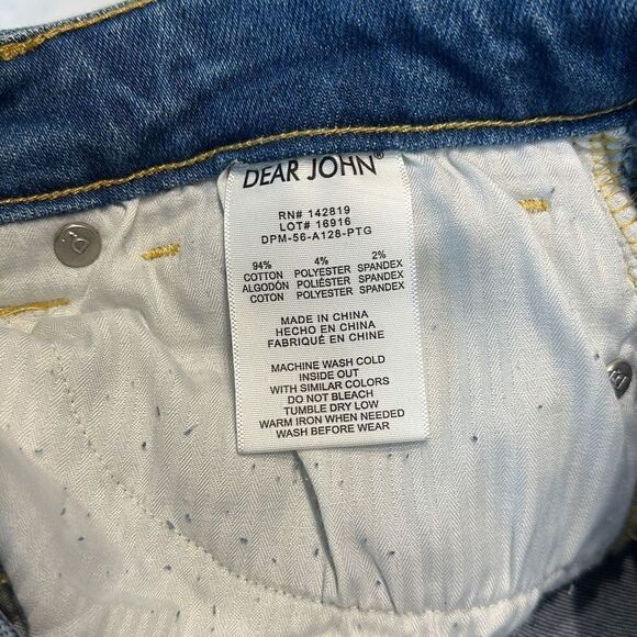 NWT Dear John Rosa Flare Denim Jeans Size 32 - Picture 9 of 11